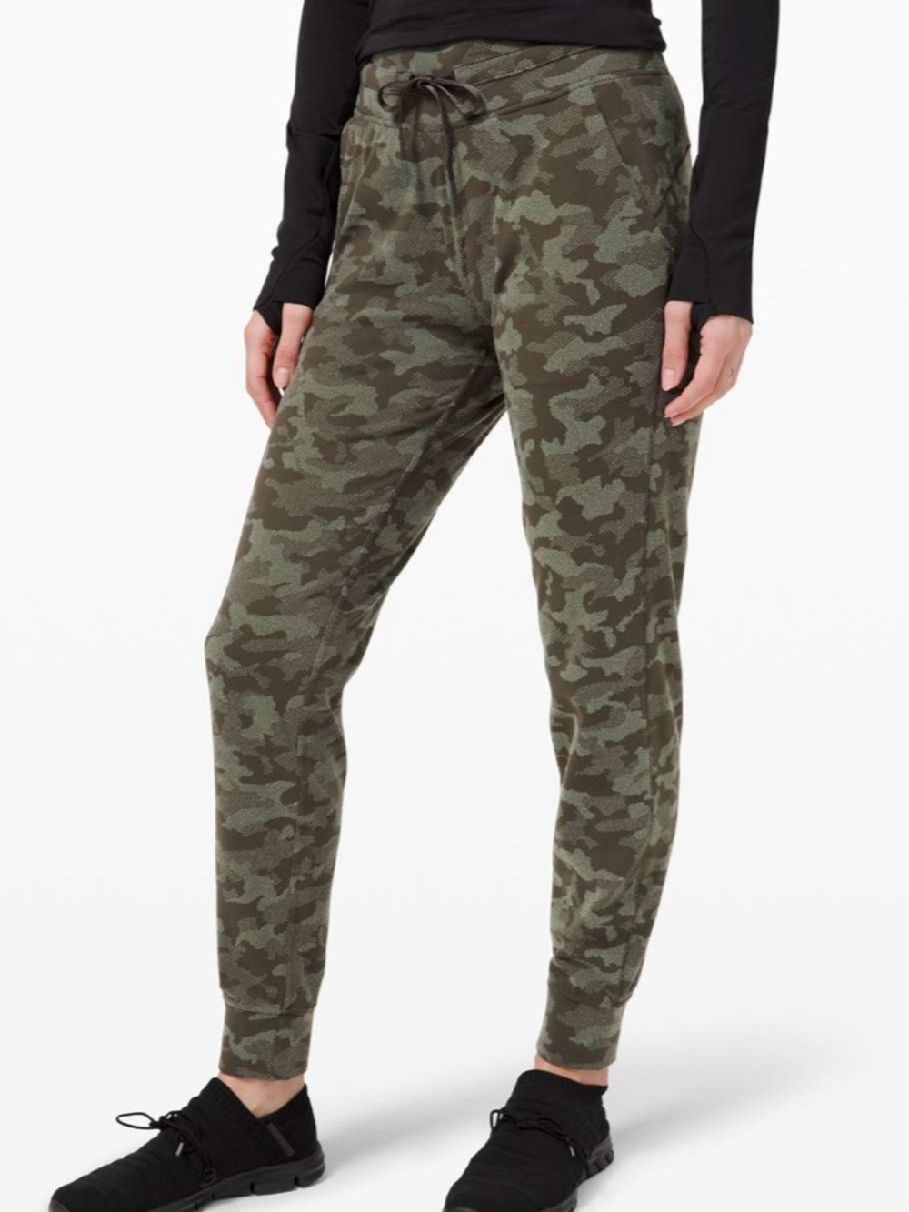 Lululemon Ready to Rulu Jogger 29"
Heritage Camo Dark Olive Green Twill